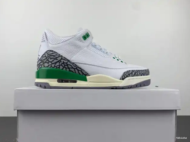Rep TB Jordan Green Lucky Retro 3 (W) CK9246-136 0604